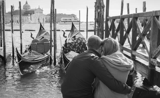 Pareja en Europa