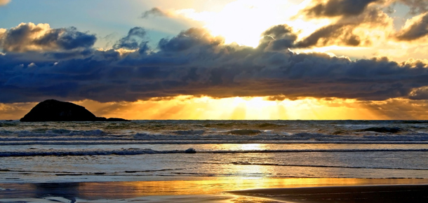 Bahía de los maoríes, Muriwai