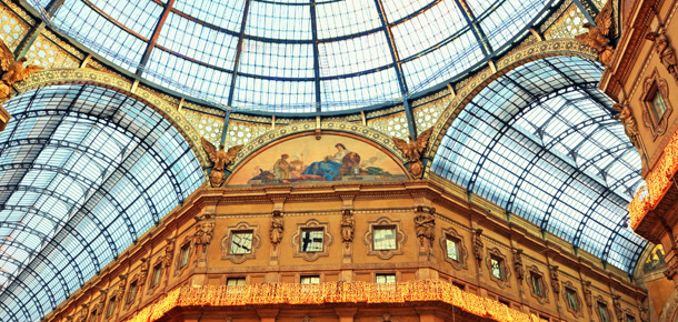 Galería Vittorio Emanuele II en Milán