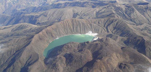 Laguna verde, Ingeominas Pasto