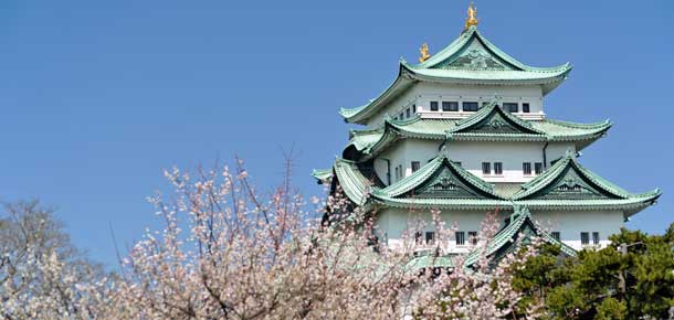 Castillo de Nagoya en Japón