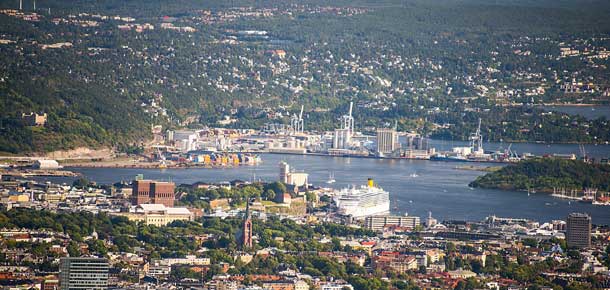 Panorámica de Oslo
