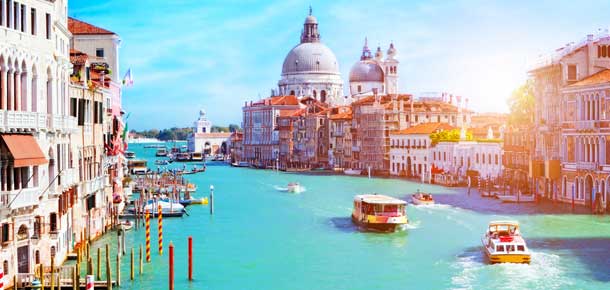 Gran Canal en Venecia Italia